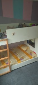 Bunk Bed with one matress