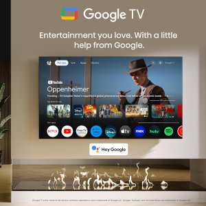65 Inches Hisense Android TV 4k JBL Speakers (with Brackets)
