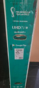 65 Inches Hisense Android TV 4k JBL Speakers (with Brackets)
