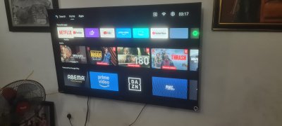 65 Inches Hisense Android TV 4k JBL Speakers (with Brackets)