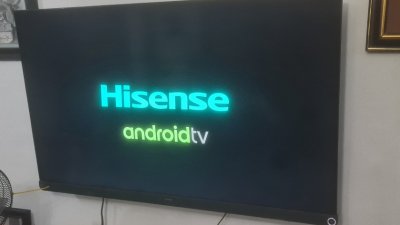 65 Inches Hisense Android TV 4k JBL Speakers (with Brackets)