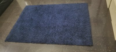 Blue Center Rug (Fluffy)
