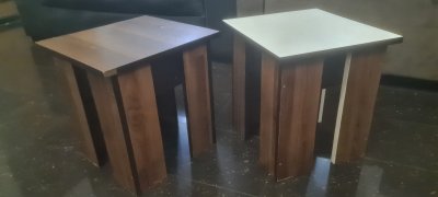 Sitting Room Stools - 3Pcs