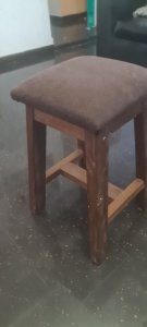 High Stool with foam top padding